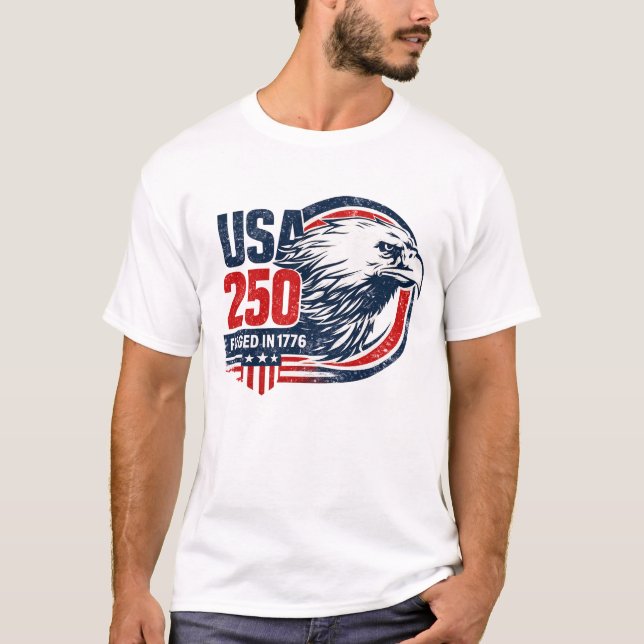 USA 250  T-Shirt (Vorderseite)