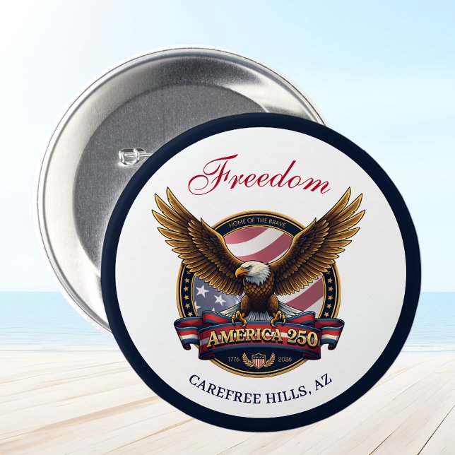 USA 250th Anniversary Event Button (Von Creator hochgeladen)