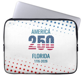 USA 250th Anniversary Florida  Laptopschutzhülle