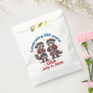 USA 250th Anniversary Souvenir,July 4 2026 Semi Geschenktütchen