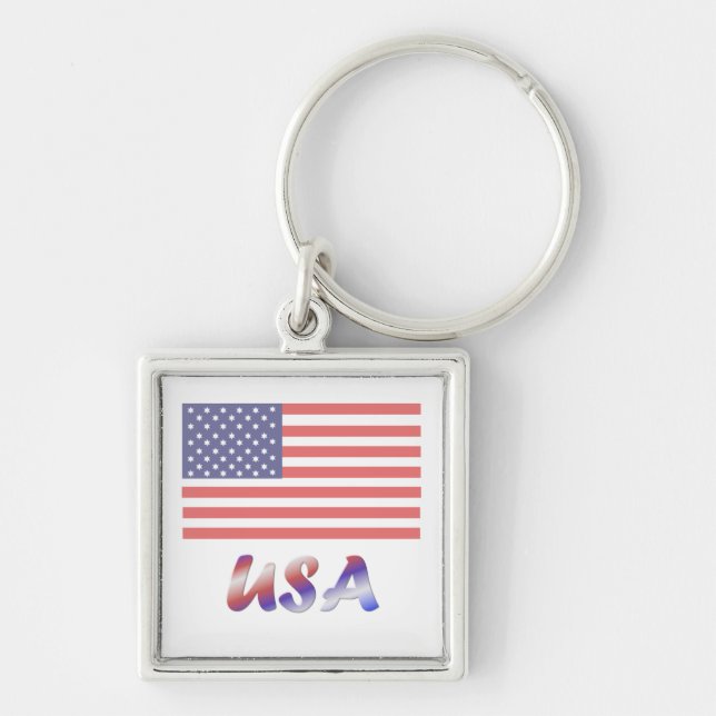 USA (3) SCHLÜSSELANHÄNGER (Vorne)