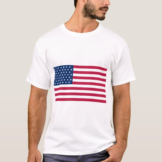 USA - 49 Sterne T-Shirt (Vorderseite)