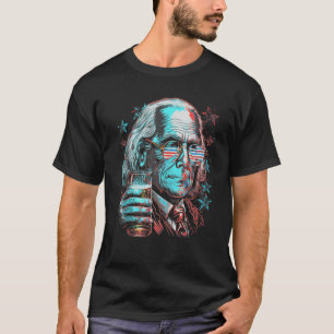 USA 4. Juli Ben Drankin Benjamin Franklin Funn T-Shirt