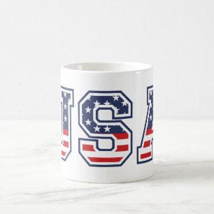 USA 4. Juli Unabhängigkeitstag Kaffeetasse