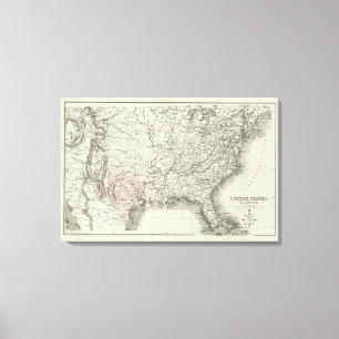 USA 4 LEINWANDDRUCK