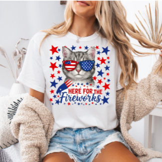 USA 4th of July Shirt, Patriotic Gift for Her T-Shirt