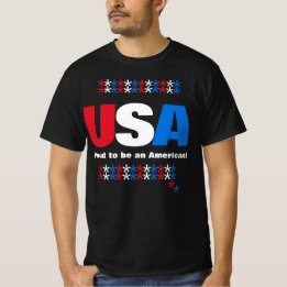 USA 50 Staaten Red White Blue Stars T-Shirt