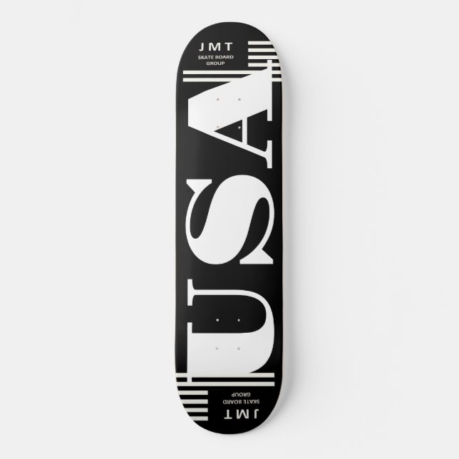 USA 8 1/4" Skateboard Deck (Vorderseite)