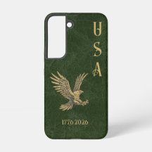 USA Adler 1775 - 2026 Fax grünes Leder 