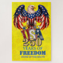 USA-Adler-250-Jahre-Freiheits-Puzzle