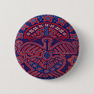 USA Adler Demokratischer Patriot Button