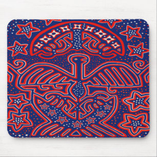 USA Adler Demokratischer Patriot Mousepad