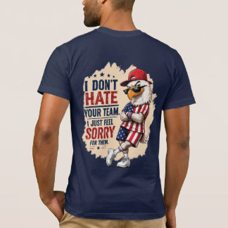 USA Adler Rivalität Humor Fußball Fan T-Shirt