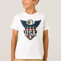 USA Adler Wappen — Vintager Flaggenschild