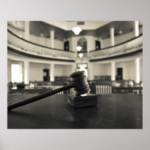 USA, Alabama, Monroeville. Zuhause der Schriftstel Poster