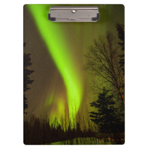USA, Alaska, Chena Hot Springs. Ansicht der Aurora Klemmbrett