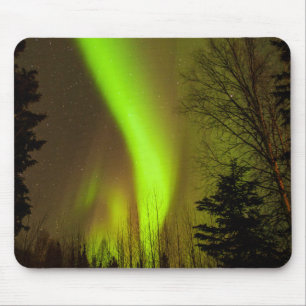 USA, Alaska, Chena Hot Springs. Ansicht von Aurora Mousepad