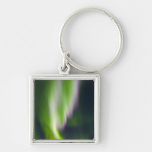 USA, Alaska, Chena Hot Springs. Aurora Borealis -> Schlüsselanhänger