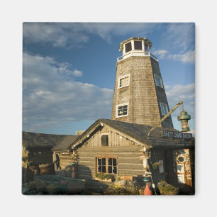 USA, ALASKA, KENAI PENINSULA, HOMER: Homer-Spange Magnet