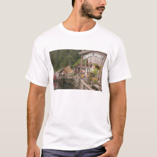USA, Alaska, Ketchikan, Creek Street, Innenstadt T-Shirt