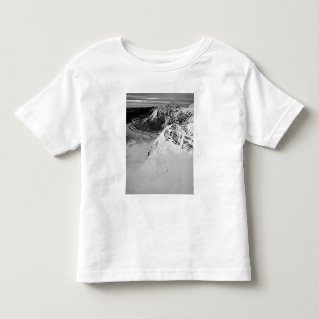 USA, Alaska, Nationalpark Denali, Luftsicht Kleinkind T-shirt (Vorderseite)