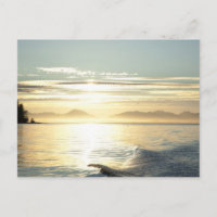 USA, Alaska, Südosten bei Ketchikan, Sonnenunterga