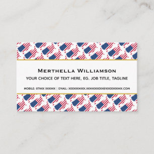 USA AMERICA Christlich Scripture John 3:16 Visitenkarte