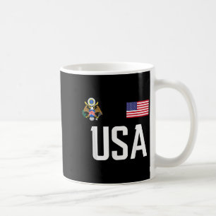 Usa America Flag Football Fußball Fan Männer Fraue Kaffeetasse