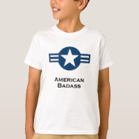 USA American Badass Blue