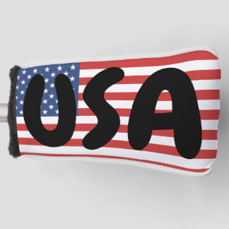 USA AMERICAN FLAG GOLF HEAD COVER GOLF HEADCOVER