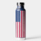 USA American Flag Patriotic Personalisiert Monogra Trinkflasche (Right)
