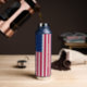USA American Flag Patriotic Personalisiert Monogra Trinkflasche (Insitu (Coffee))