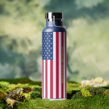 USA American Flag Patriotic Personalisiert Monogra