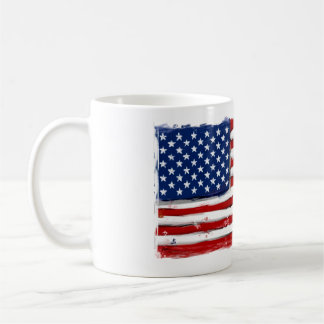 USA American Flag patriotic Tasse art for Militär