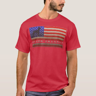 USA American Flag Proud Boer Dog Grandma S T-Shirt