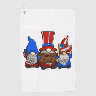 USA American Garden Gnomes Vielen Dank für Ihren S Golfhandtuch