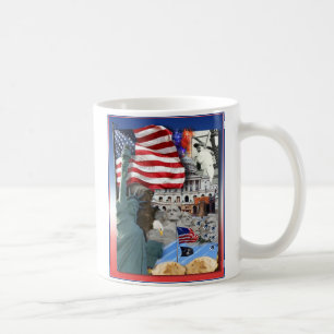 USA American Symbols Kaffeetasse