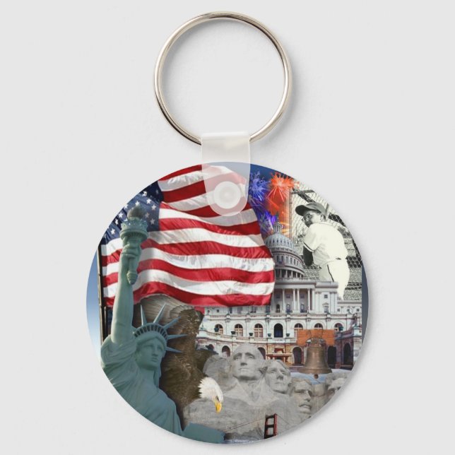 USA American Symbols Schlüsselanhänger (Vorderseite)