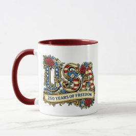 USA America's 250th Anniversary Tasse
