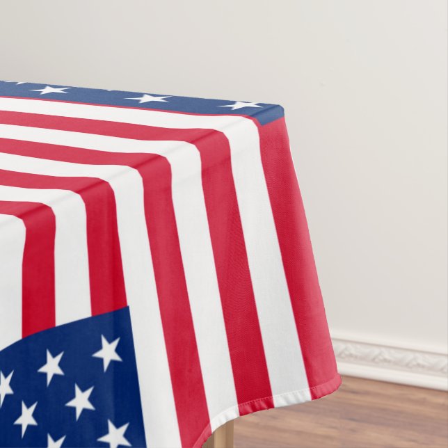 USA, Amerika, Amerika, amerikanische Flagge   Tischdecke (Beispiel)