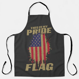 USA Amerikaner 4. Juli Patriotic Pride Flag Schürze