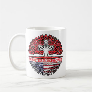 USA Amerikanisch Schweizer Schweiz Baum Wurzel Kaffeetasse
