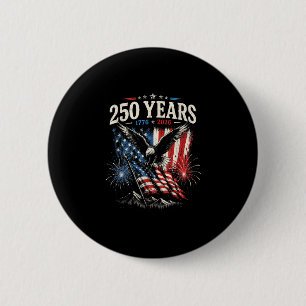 Usa amerikanische Flagge für Männer Frauen 4. Juli Button