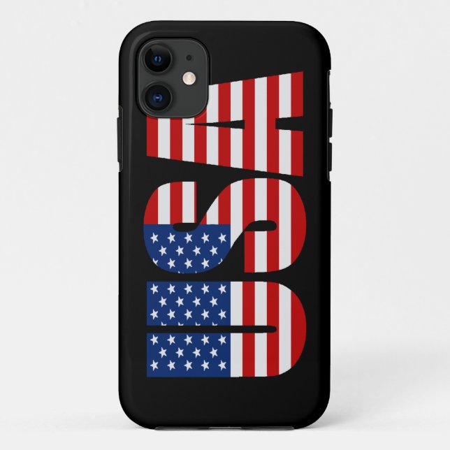 USA-amerikanische Flagge iPhone 5 Fall Case-Mate iPhone Hülle (Rückseite)