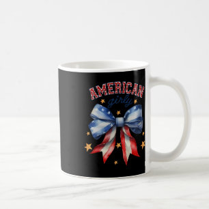 Usa Amerikanische Flagge Vintage Rot Weiß Und Cool Kaffeetasse