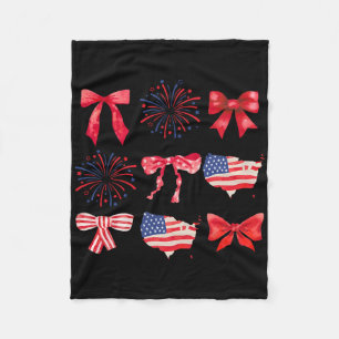 Usa Anzug Smoking patriotisch 4. Juli Flagge Ameri Fleecedecke