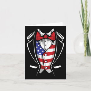 Usa Anzug Tuxedo Patriotic 4. Juli Flag Amerika Karte