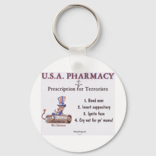 USA-Apotheke Schlüsselanhänger