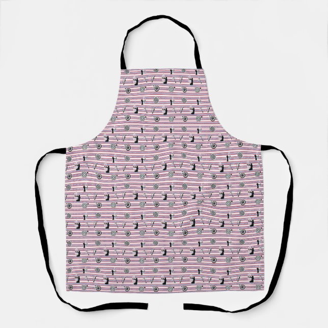 USA Archery Silhouette Pattern Schürze (Vorderseite)