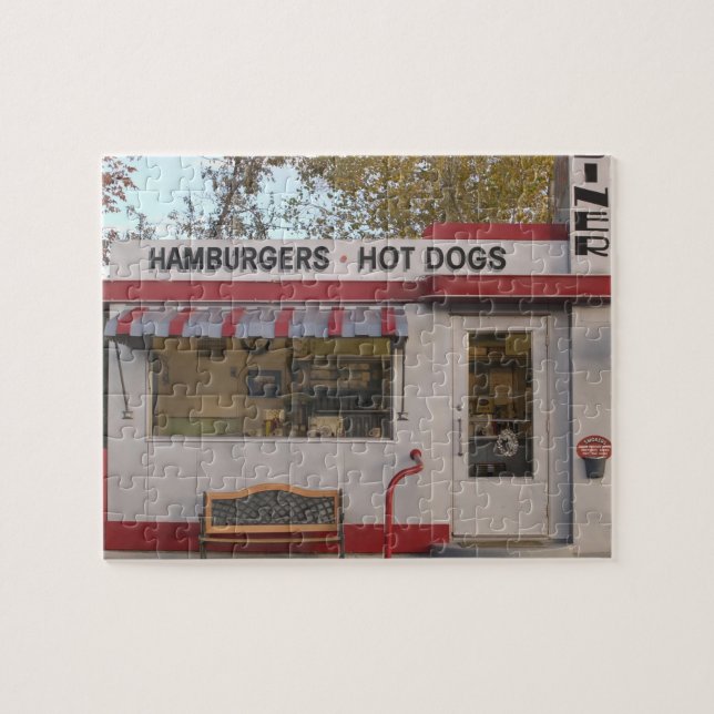 USA, Arizona, Bisbee: Schattiges Dell-Motel, alle (Horizontal)